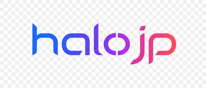 Logo halojp neon pink